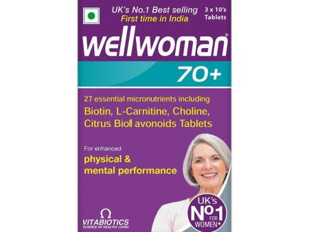 Wellwoman 70+ Tablets Pack of 30 For Sale