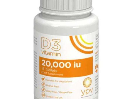 YPV Vitamin D3 20,000iu Tablets Pack of 14 Sale