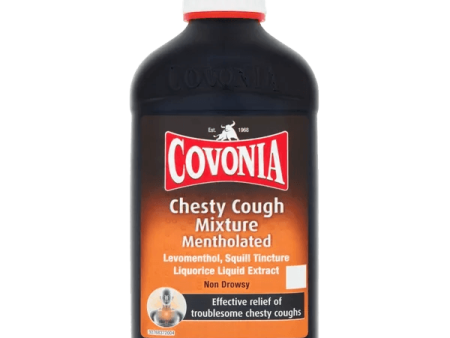 Covonia Menthol Cough Mixture Expectorant 300ml For Cheap