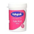 Valupak Folic Acid Tablets 400mcg Pack of 90 Online Sale