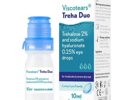 Viscotears Treha Duo Eye Drops 10ml Fashion