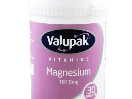 Valupak Magnesium Tablets Pack of 30 Discount