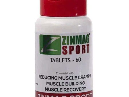 Zinplex Zinmag Sport Tablets Pack of 60 Hot on Sale