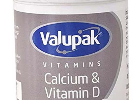 Valupak Calcium With Vitamin D Tablets 400mg Pack of 30 on Sale