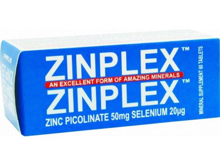 Zinplex Tablets 50mg Pack of 60 Fashion