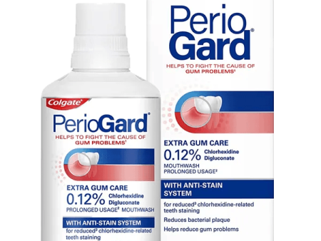 Colgate PerioGard Chlorhexidine 0.12% Mouthwash 300ml Hot on Sale