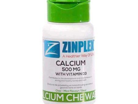 Zinplex Chewable Calcium Tablets Pack of 30 Online Hot Sale