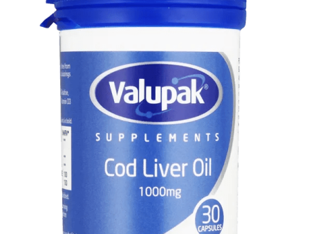 Valupak Cod Liver Oil Capsules Fashion