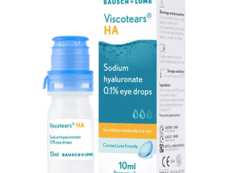 Viscotears Hyaluronic Acid Eye Drops 10ml Online Hot Sale