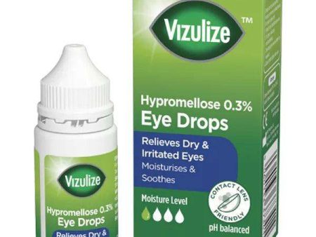 Vizulize Hypromellose 0.3% Eye Drops 10ml Sale