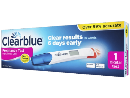 Clearblue Digital Ultra Early Pregnancy Test Pack of 1 Online Sale