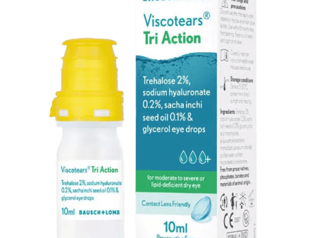 Viscotears Tri Action Eye Drops 10ml Online Sale