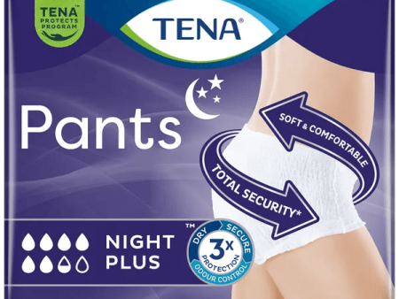 TENA Pants Night Plus Extra Large Pack of 10 For Discount