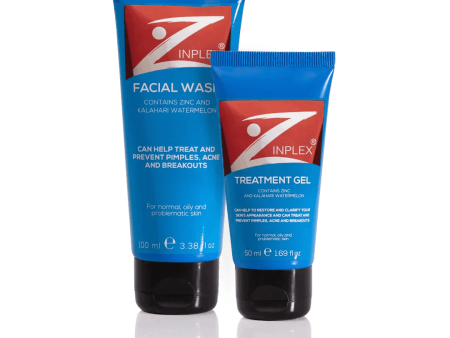 Zinplex Facial Wash & Treatment Gel Combo Online Sale