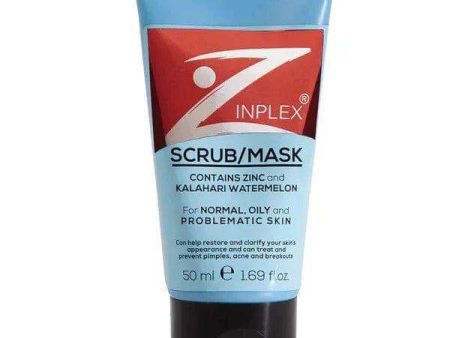 Zinplex Exfoliating Scrub Mask 2in1 50ml Fashion