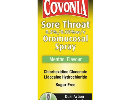 Covonia Sore Throat Oromucosal Menthol Spray 30ml Cheap