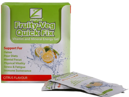 Zinplex Fruity-Veg Quick Fix Citrus Flavour Sachets 28g Pack of 30 Online now