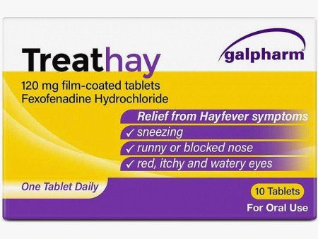 Treathay 120mg Fexofenadine Tablets Online now