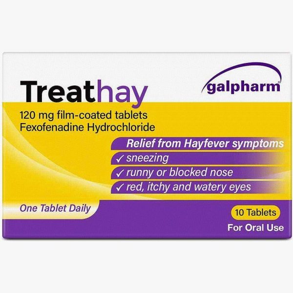 Treathay 120mg Fexofenadine Tablets Online now