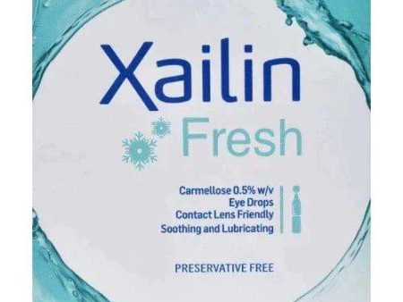 Xailin Fresh Eye Drops Pack of 30 Supply