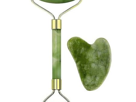 Wild Oak Jade Roller & Gua Sha Massager Combo Tool For Discount