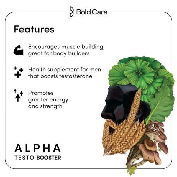 Bold Care Alpha Natural Testo Booster Tablets on Sale