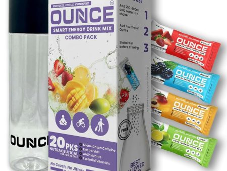 DrinkOunce Energy Drink Powder + Electrolyte Powder on Sale