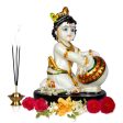 Matchless Polyresin Mackan Chor Statue Online Hot Sale