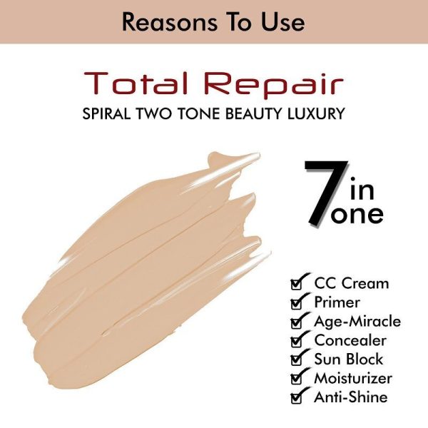 Colors Queen 7 in 1 Total Repair Foundation - 03 Natural Online Hot Sale