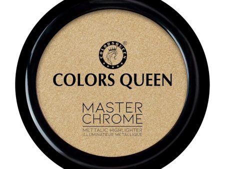 Colors Queen Master Chrome Metallic Highlighter - 02 Boss Moves Online Hot Sale