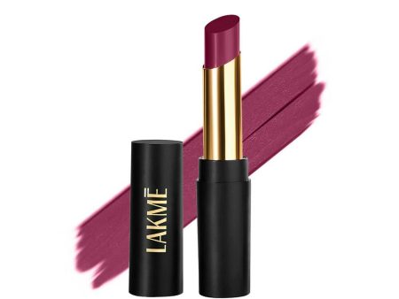 Lakme Absolute Beyond Matte Lipstick - 501 Burgundy Boss on Sale