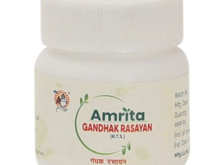 Amrita Gandhak Rasayan Tablets For Discount