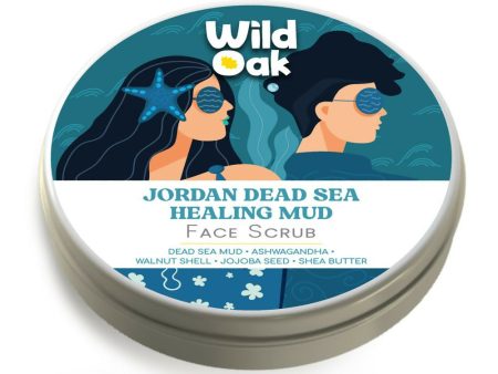 Wild Oak Jordan Dead Sea Healing Mud Face Scrub For Sale