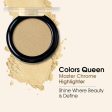 Colors Queen Master Chrome Metallic Highlighter - 02 Boss Moves Online Hot Sale