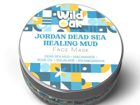 Wild Oak Jordan Dead Sea Healing Mud Face Mask Online Hot Sale