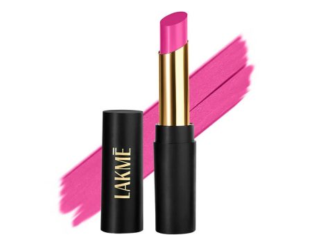 Lakme Absolute Beyond Matte Lipstick - 203 Fuchsia Fun Hot on Sale