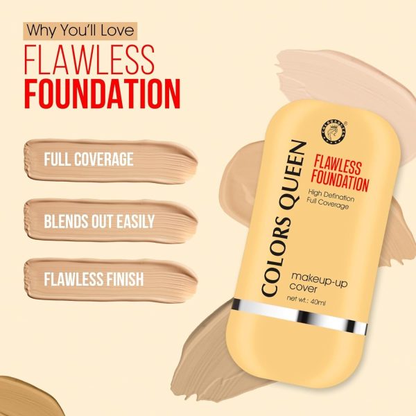 Colors Queen Flawless Foundation – 05 Classic Ivory Online