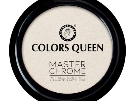 Colors Queen Master Chrome Metallic Highlighter - 01 Ice Cold For Discount