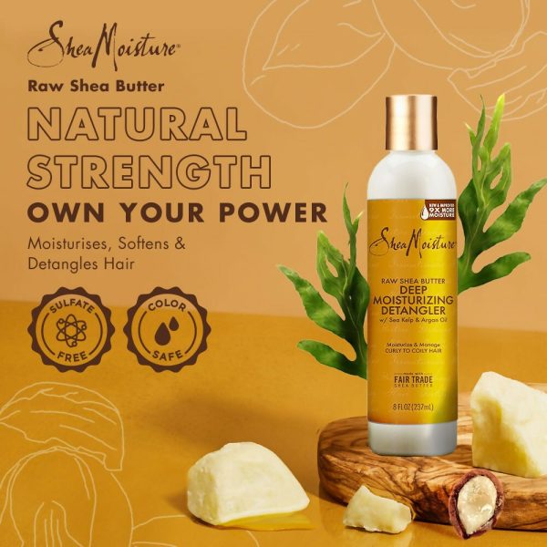 Shea Moisture Raw Shea Butter Deep Moisturizing Detangler Hair Cream on Sale