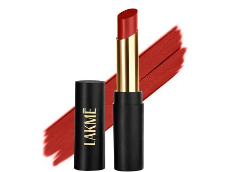 Lakme Absolute Beyond Matte Lipstick - 102 Red Ruby For Sale