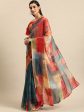 Ahalyaa Women s Traditional Semi Stitch Saree - Grey Online