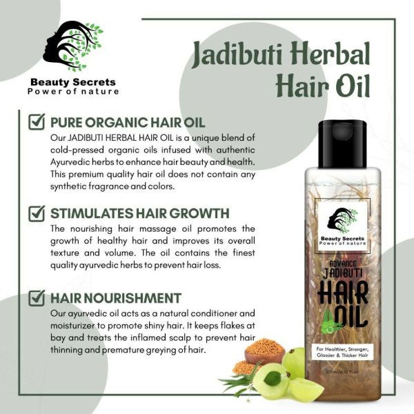 Beauty Secrets Ayurvedic Jadibuti Hair Oil Online