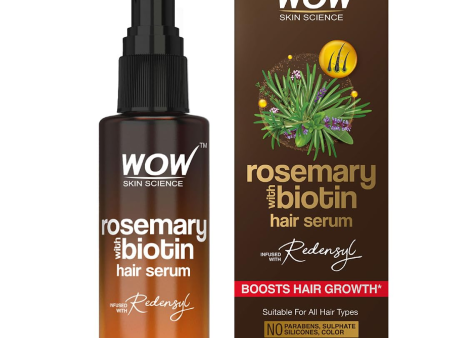 Wow Life Science Rosemary With Biotin Hair Serum Fashion