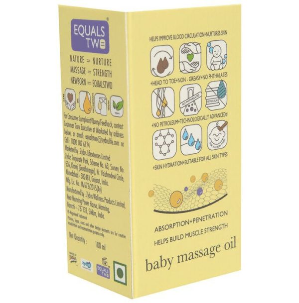 Equals Two Baby Massage Oil Online