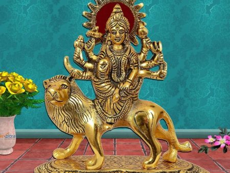 Aargkraf Brass Maa Durga Mata Rani Idol Supply