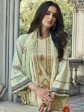 Aastha Fashion Women s Cream Cotton Floral Digital Print with Resham Embroidered & Cutwork Designer Straight Suit Set Supply